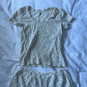 Brandy Melville Matching Pajama Set
